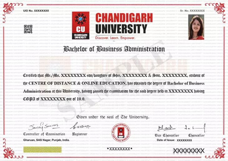 Chandigarh University Online Certificate
